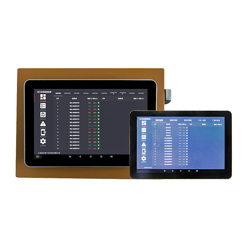 Unità touchscreen per la misurazione della temperatura wireless da 10 pollici